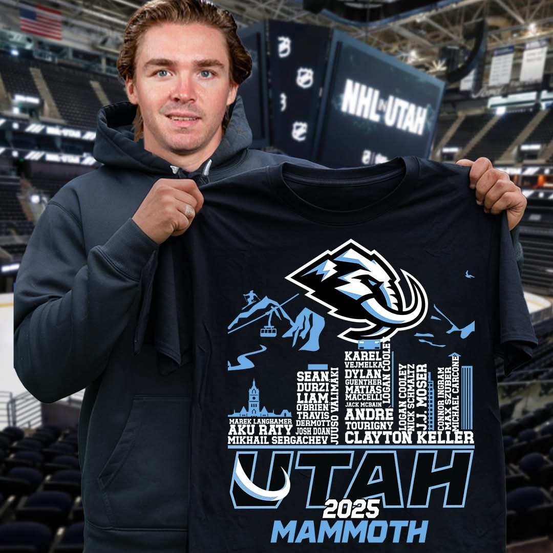 Utah Mammoth 2025 T-Shirt Legends Utah Mammoth Merch Utah Hockey Club Fan Gifts