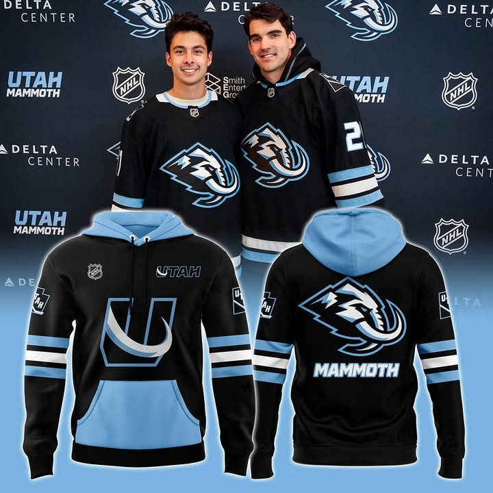Utah Mammoth Merch Hoodie NFL Utah Hockey Club Apparel Unique Gifts For Hockey Fans