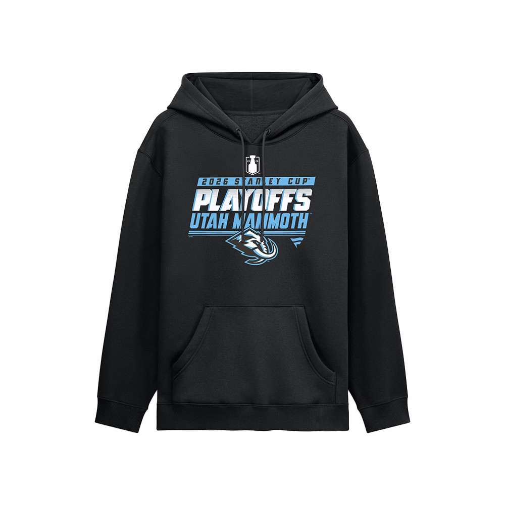Utah Mammoth Stanley Cup Playoffs Hoodie Stanley Cup Playoff Bracket 2026 Merch Hockey Gear