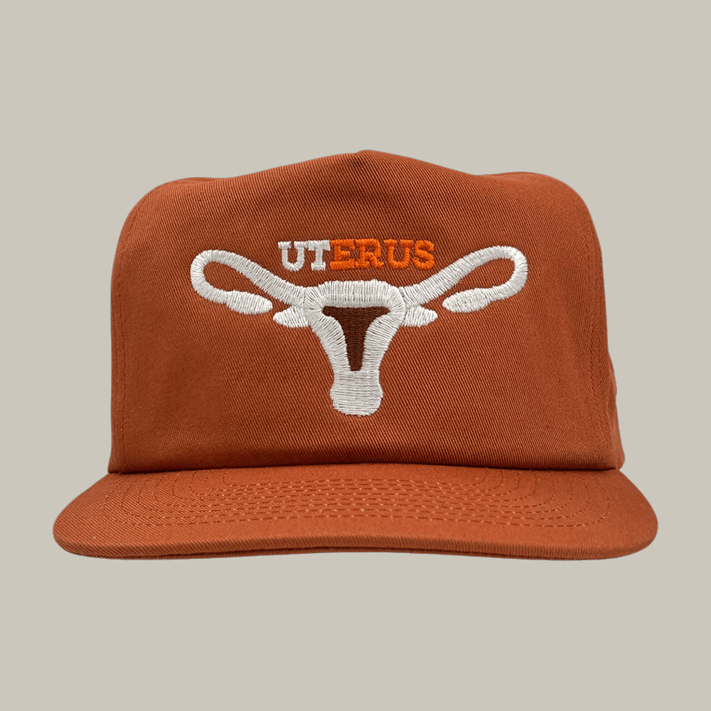 Uterus Hat University Of Texas Longhorns Logo Hat Funny Gift For Fans