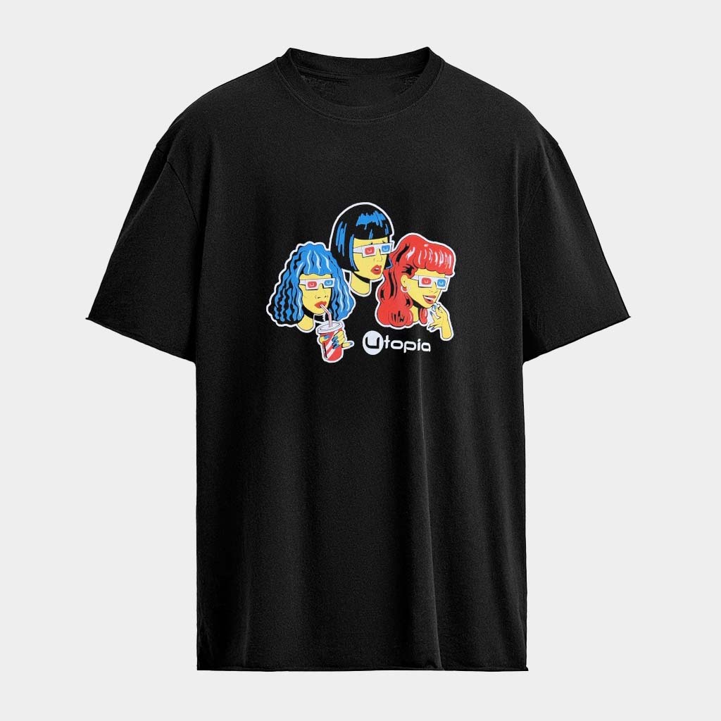 Utopia Movies Watchers T-shirt Gifts For Movie Lovers