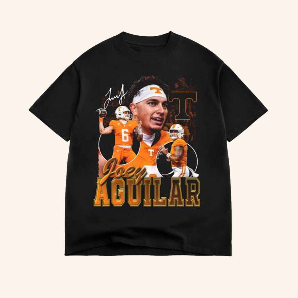 Utvol Merch Joey Aguilar Collage T-Shirt Best Gifts For Football Fans Utvol Merch Joey Aguilar Collage T-Shirt Best Gifts For Football Fans