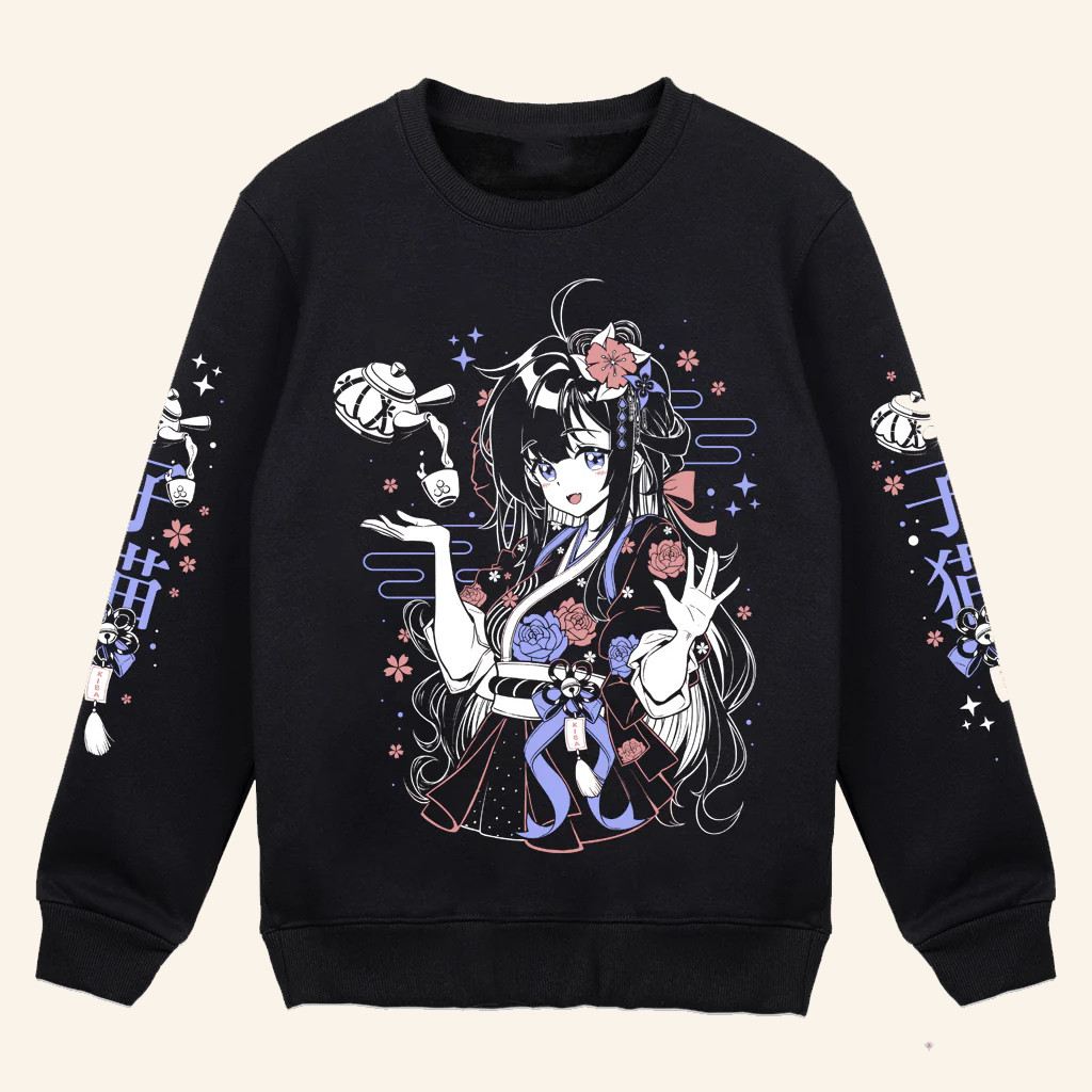 UwU Market Merch K1bakun Revitalize Sweatshirt Cool Gifts For Anime Lovers UwU Market Merch K1bakun Revitalize Sweatshirt Cool Gifts For Anime Lovers