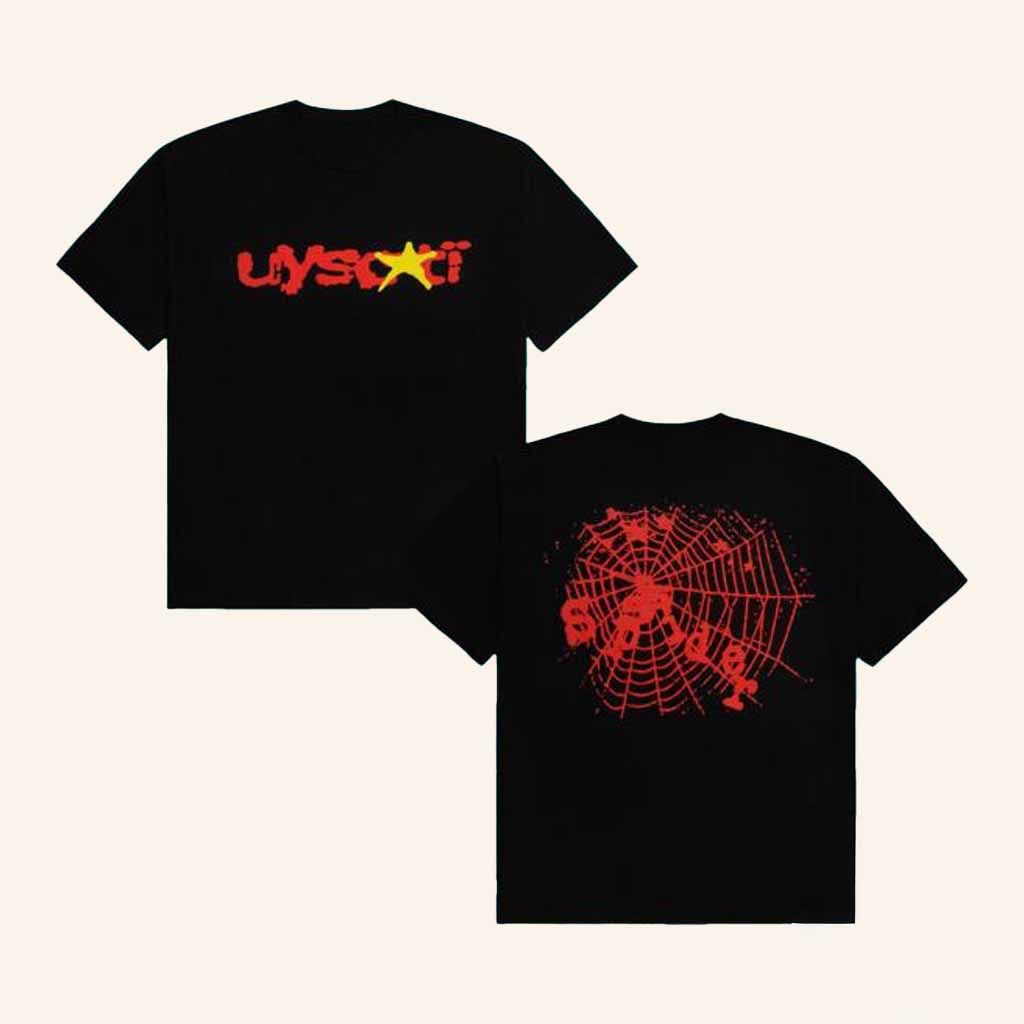 Uy Scuti Merch Uy Scuti X Sp5der Red Logo Shirt Halloween Gift For Boyfriend Uy Scuti Merch Uy Scuti X Sp5der Red Logo Shirt Halloween Gift For Boyfriend