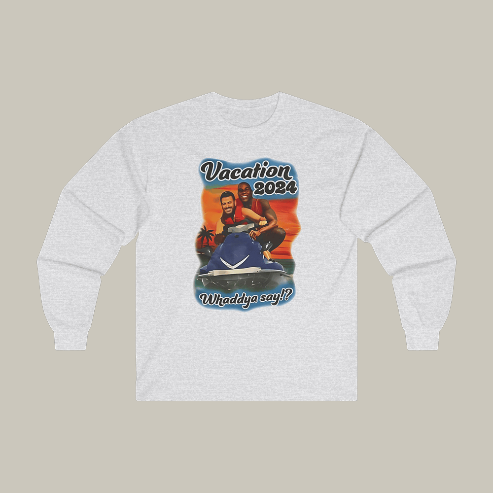 Vacation 2024 Jimmy Kimmel Long Sleeve Shirt Jimmy Kimmel Apparel Talk Show Gift For Him
