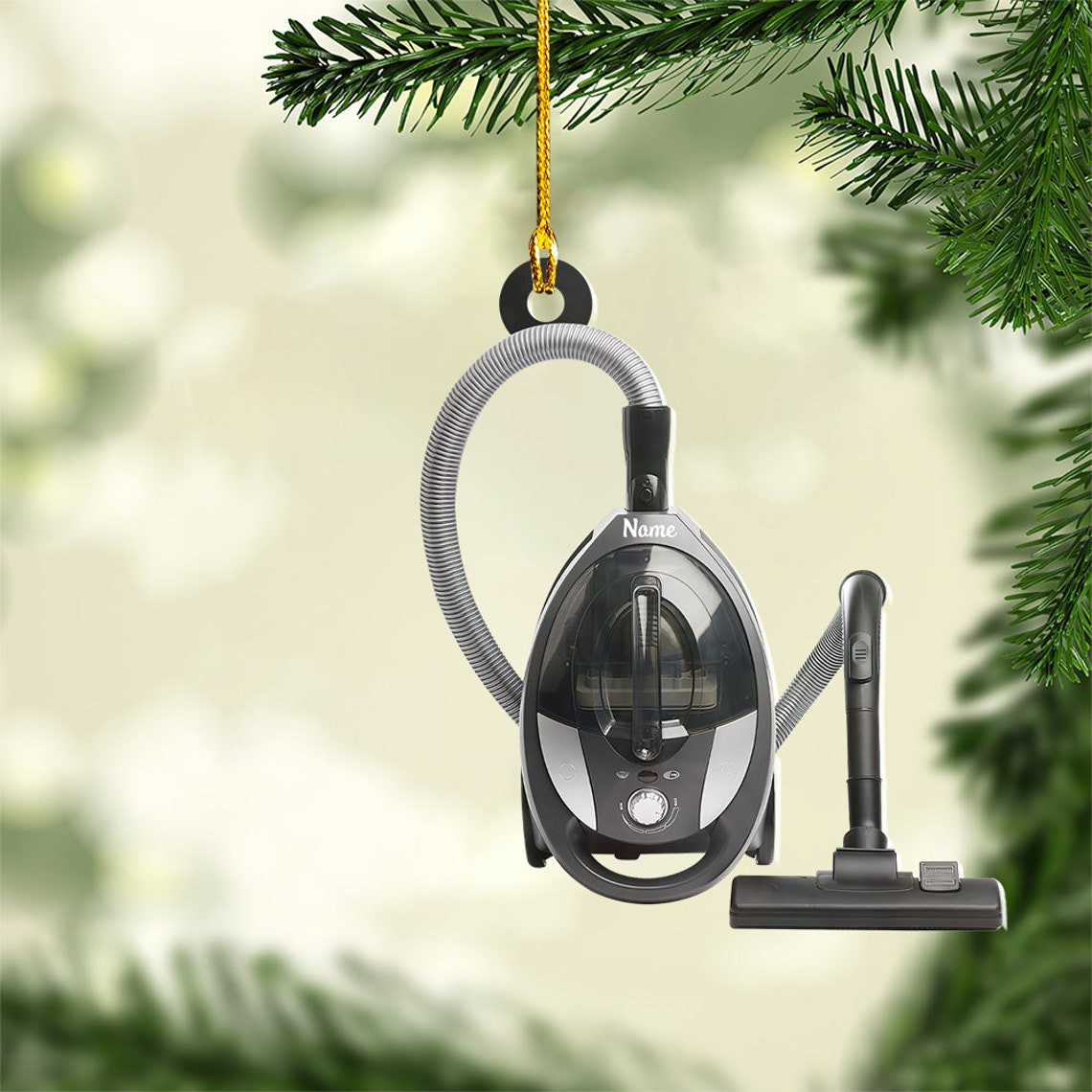 Vacuum Cleaner Christmas Ornament Love Vacuum Cleaner Ornament Decor Loved Vacuum Cleaner Hanging Ornament Lovers Gift