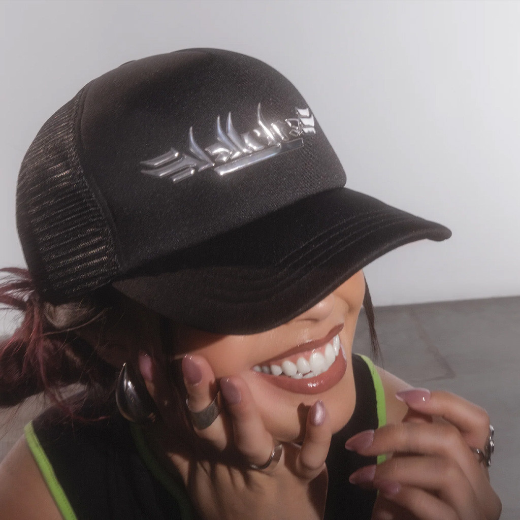 Valkyrae Merch Chrome Trucker Hat Christmas Gifts For Bestie Valkyrae Merch Chrome Trucker Hat Christmas Gifts For Bestie