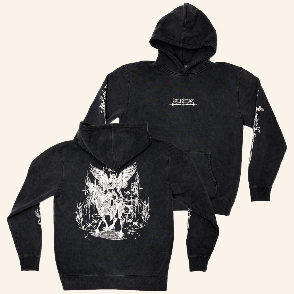 Valkyrae Merch Valkyrae Vintage Dagger Hoodie Christmas Gifts For Guys