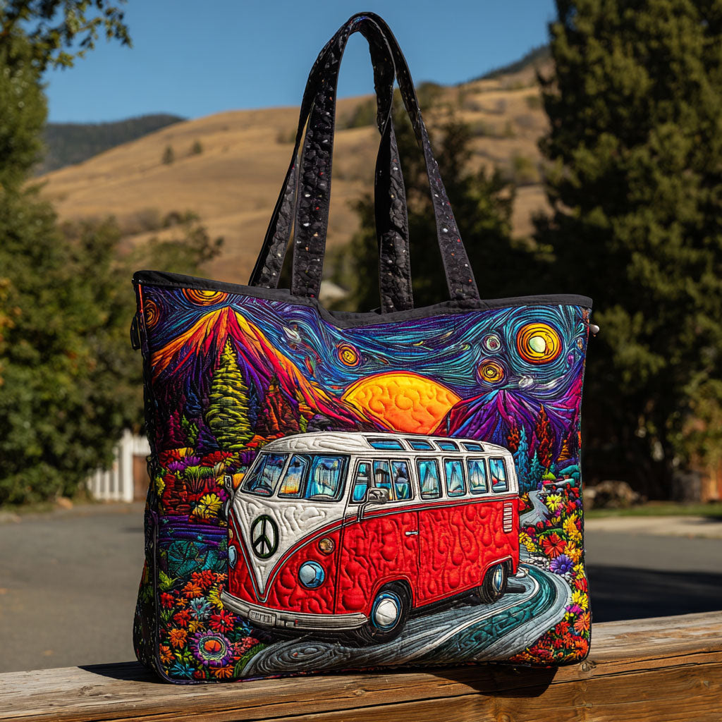 Valley Drive Quilted Tote Bag Best Camping Gifts 2025