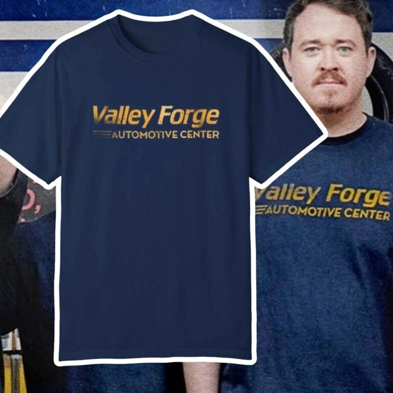 Valley Forge Automotive Center Shirt Shane Gillis Television Series TV Show Merch Fan Gifts