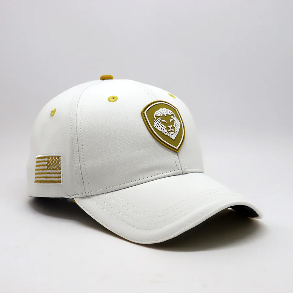 Valuetainment Merch Lion Shield The Future Looks Bright Embroidered Hat Gifts For Dad Valuetainment Merch Lion Shield The Future Looks Bright Embroidered Hat Gifts For Dad