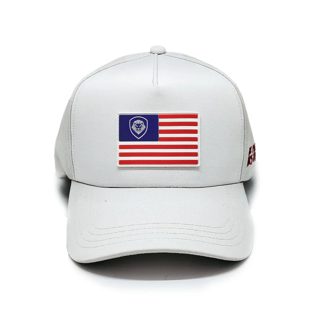 Valuetainment Merch USA Flag The Future Looks Bright White Hat Embroidered Patriotic Gifts Valuetainment Merch USA Flag The Future Looks Bright White Hat Embroidered Patriotic Gifts
