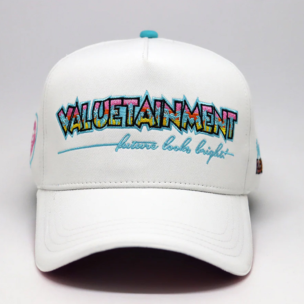 Valuetainment Merch Valuetainment Future Looks Bright Florida Embroidered Hat Gifts For Wife Valuetainment Merch Valuetainment Future Looks Bright Florida Embroidered Hat Gifts For Wife