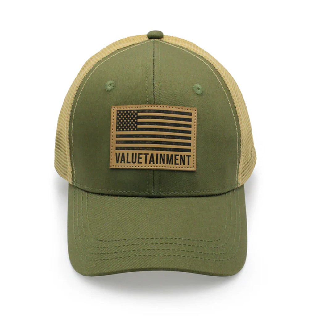 Valuetainment Merch Valuetainment USA Flag Trucker Hat Unique Gifts For Husband Valuetainment Merch Valuetainment USA Flag Trucker Hat Unique Gifts For Husband