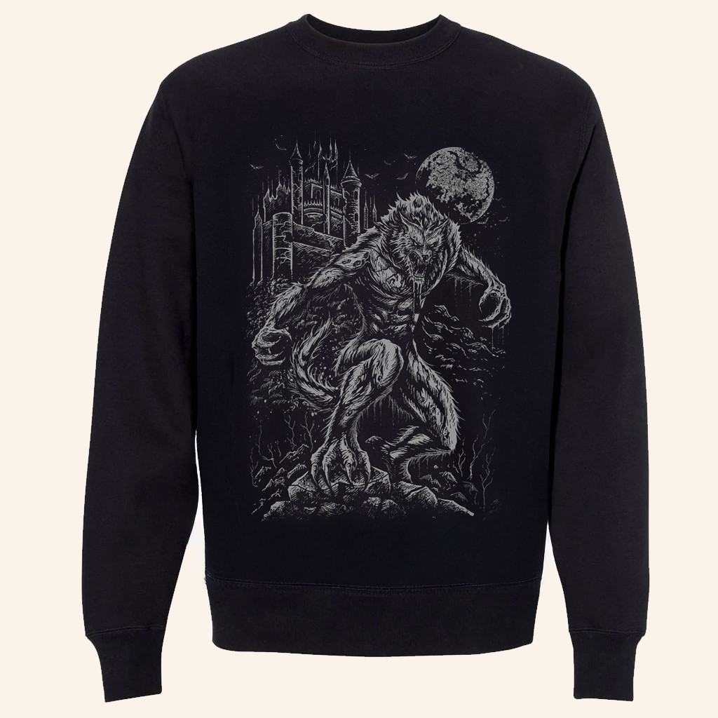 Vampire Freaks Merch Lore Of The Wolfman Sweatshirt Best Gifts For Husband