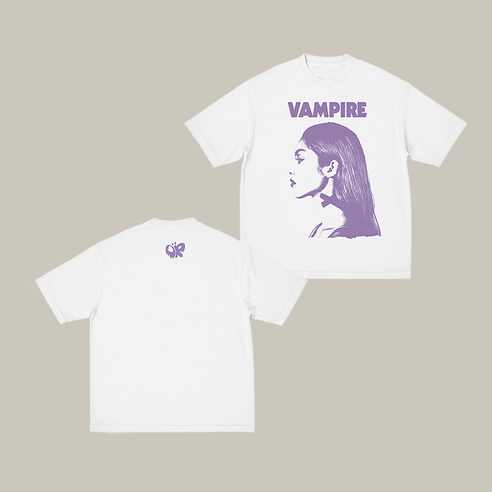 Vampire Olivia Rodrigo T-Shirt Music Concert Tee Good Gift For Olivia Rodrigo Fans