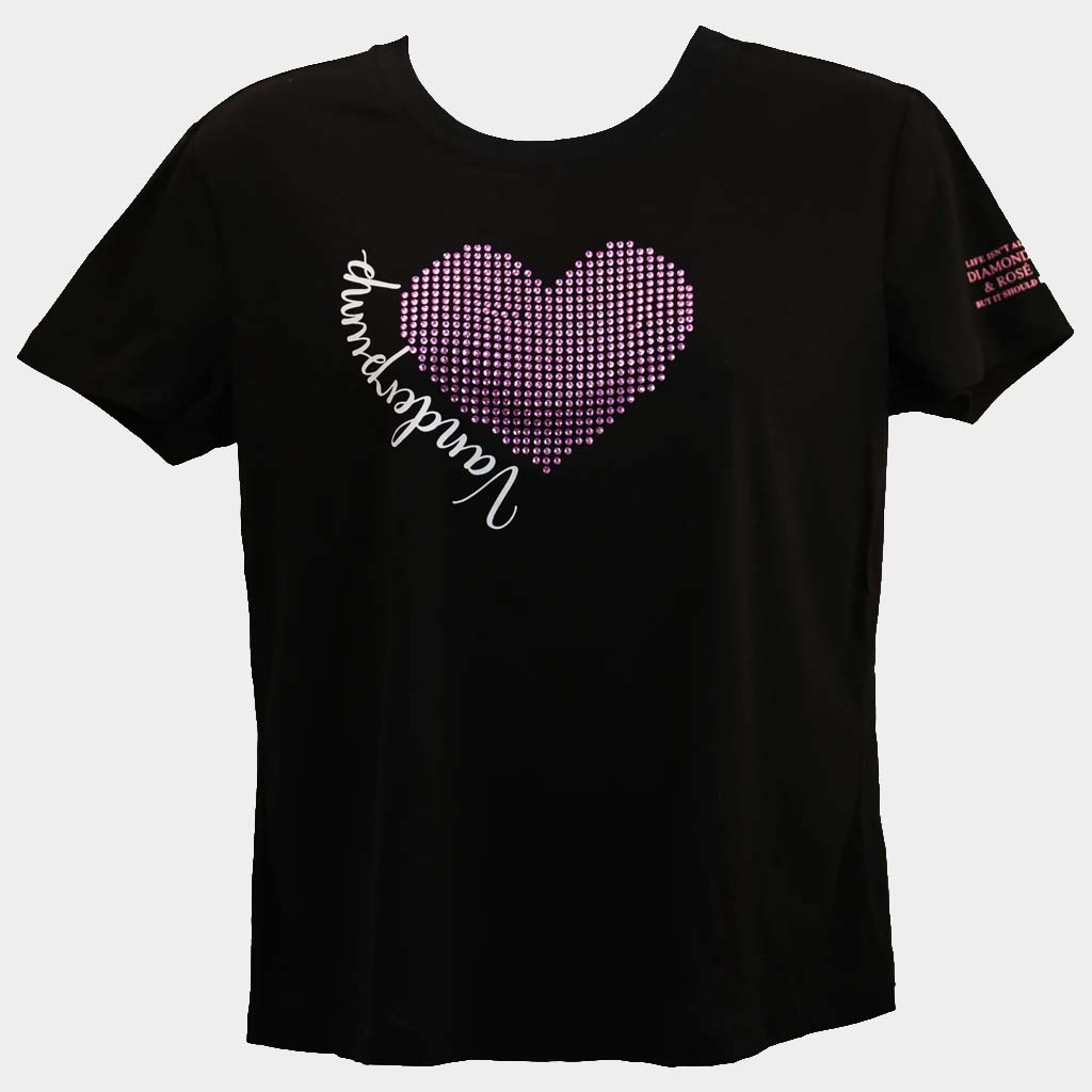 Vanderpump Merch Crystal Vanderpump Heart T-Shirt Best Gifts For Her