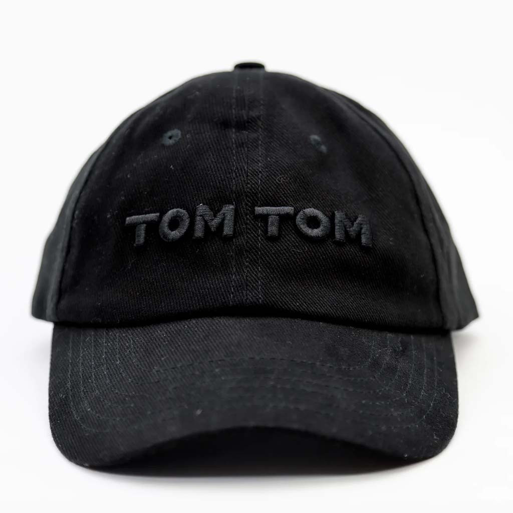 Vanderpump Merch TOMTOM Black Logo Embroidered Hat Birthday Gift For Him