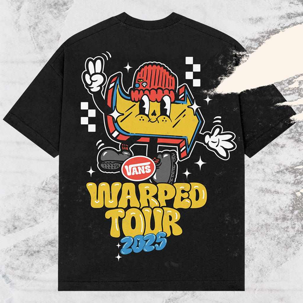 Vans Warped Merch Digital Boy T-Shirt Warped Tour 2025 Shirt Gifts For Boyfriend