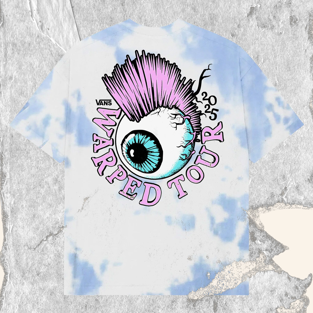 Vans Warped Merch Eye Ball T-Shirt Warped Tour 2025 Shirt Gifts For Music Lovers Vans Warped Merch Eye Ball T-Shirt Warped Tour 2025 Shirt Gifts For Music Lovers