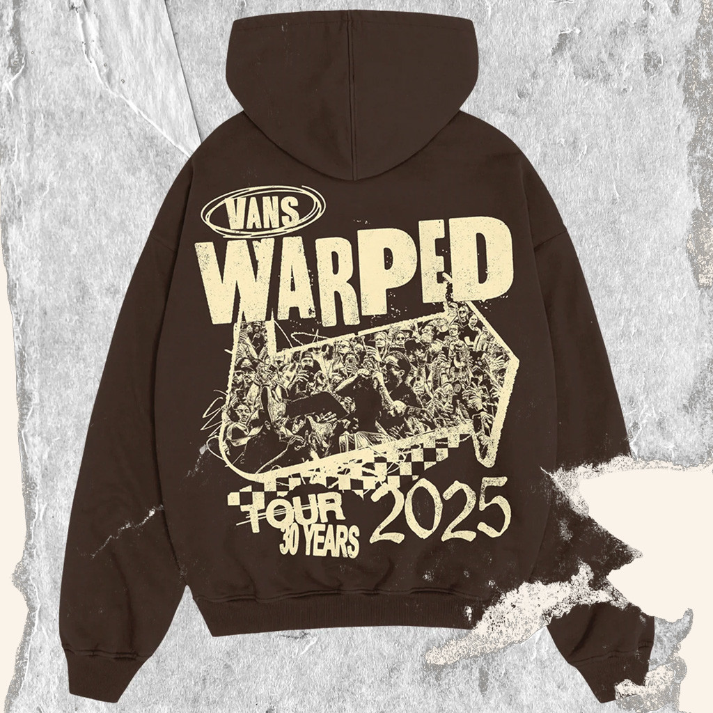 Vans Warped Merch Stage Dive Hoodie Vans Warped Tour 2025 Hoodie Gifts For Music Fans