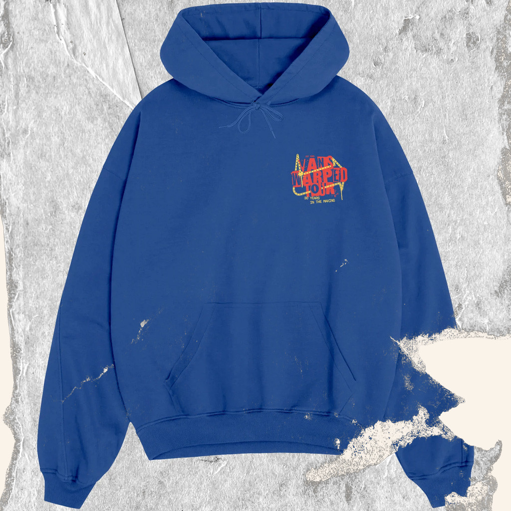 Vans Warped Merch Vans Warped Tour 30 Years Hoodie Gifts For Music Lovers