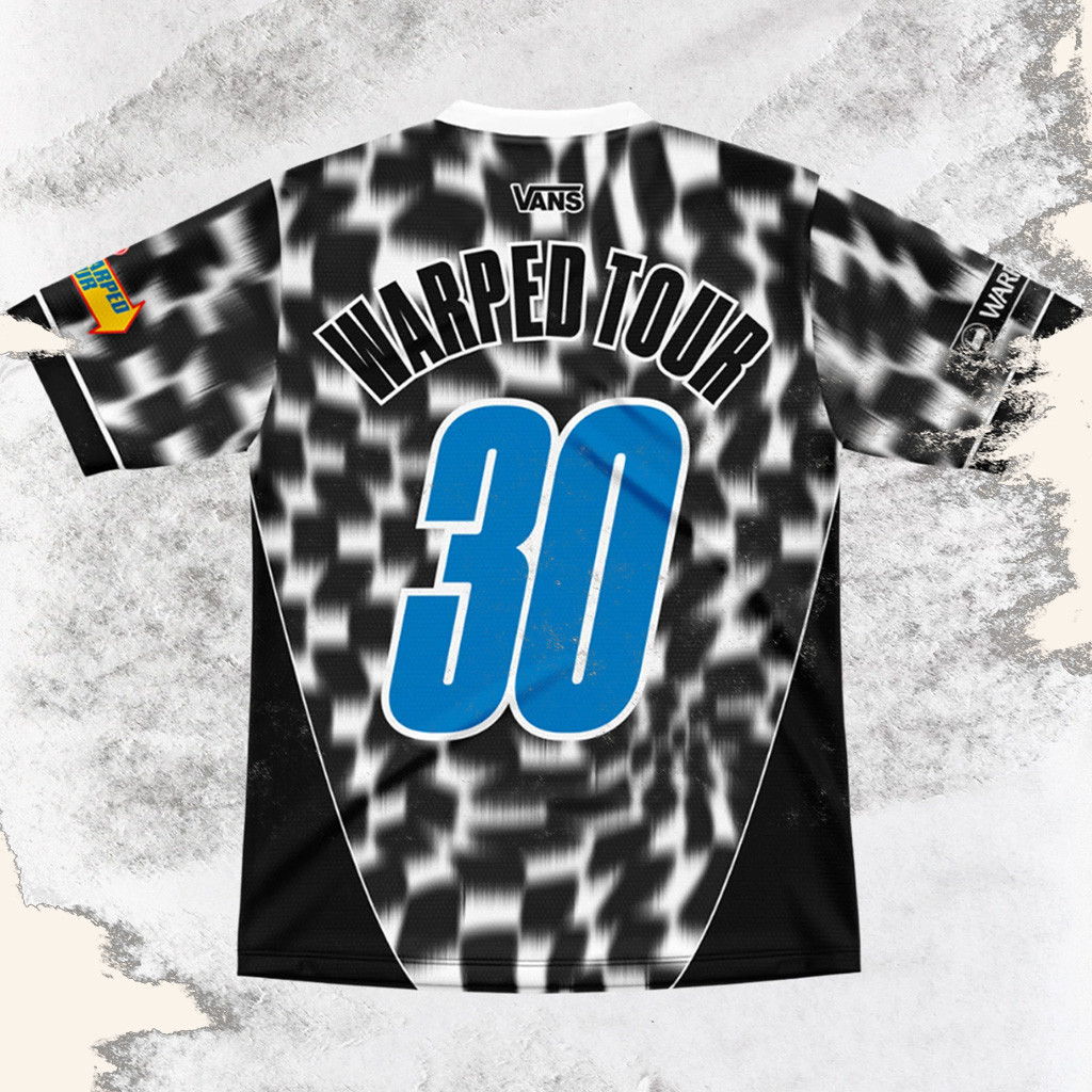 Vans Warped Merch Warped 30 Years Jersey Vans Warped Tour Merch Gifts For Boyfriend