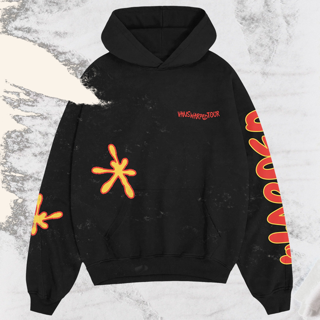 Vans Warped Merch Warped Tour 30 Years Hoodie Presents For Music Lovers