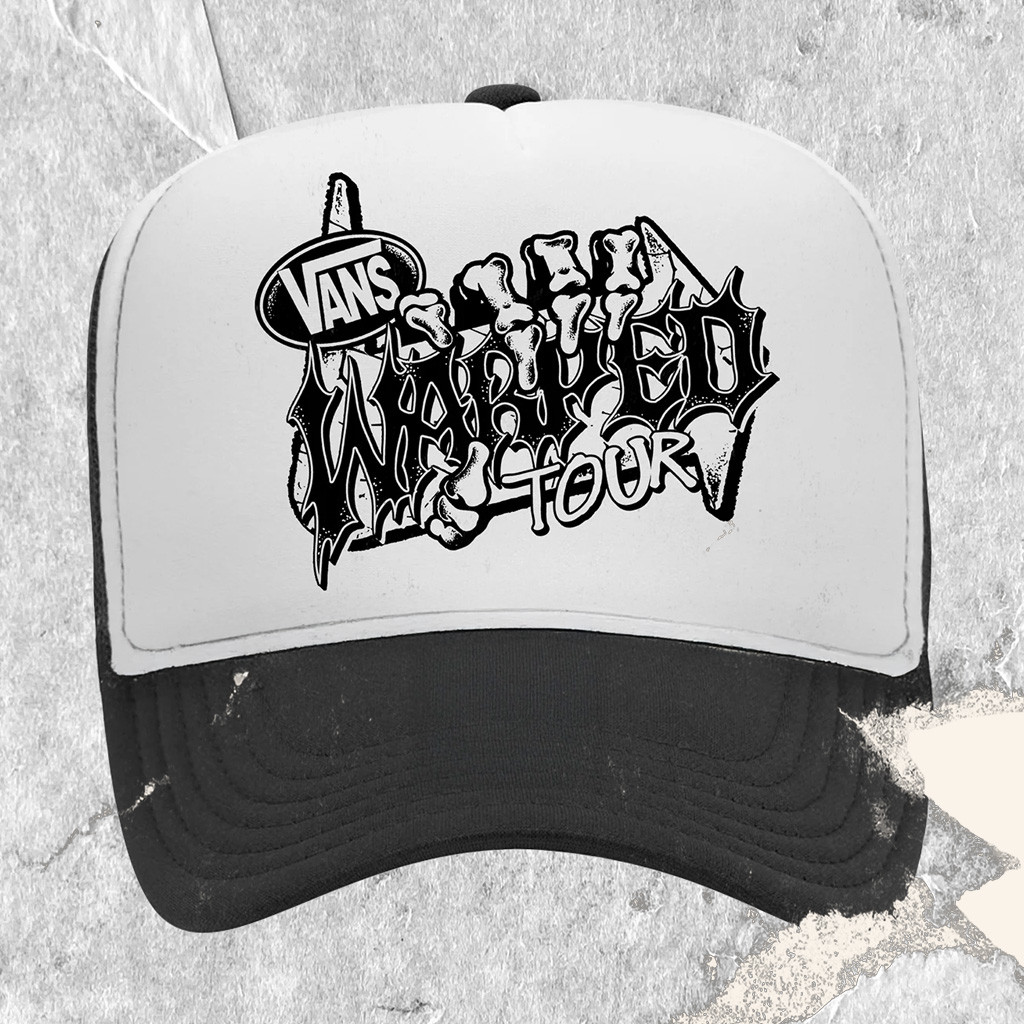 Vans Warped Merch Warped Tour Punk Chaos Trucker Hat Music Gift Ideas For Guys