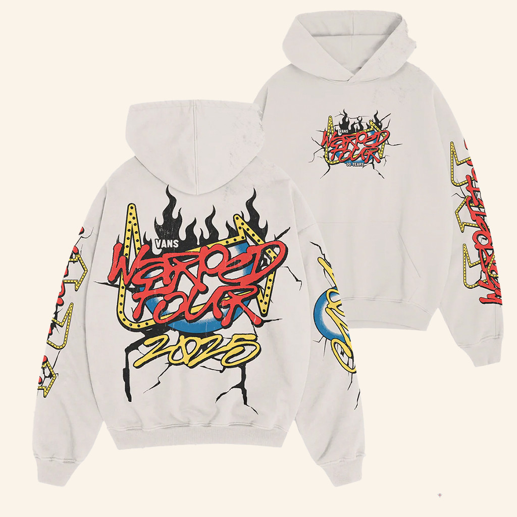 Vans Warped Tour Merch Warped Flame Hoodie Gift Ideas For Music Lovers Vans Warped Tour Merch Warped Flame Hoodie Gift Ideas For Music Lovers