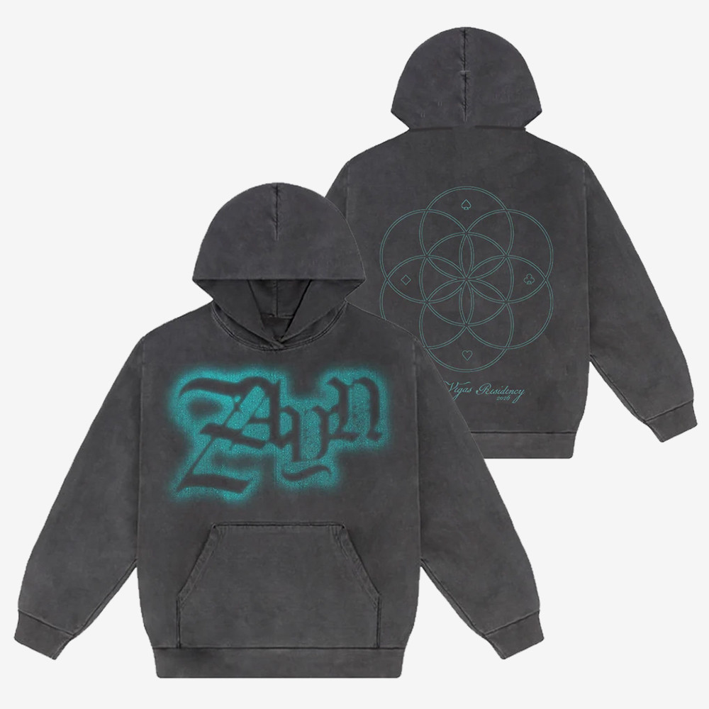 Vegas Airbrush Zayn Malik Hoodie Zayn Malik Hooded Sweatshirt Great Gift For Music Lovers