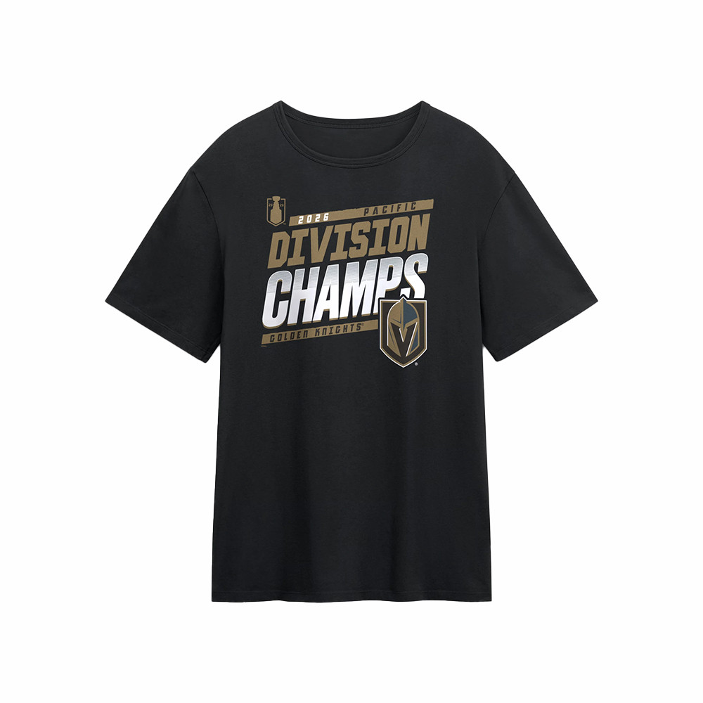 Vegas Golden Knights Pacific Division Champions T-Shirt Stanley Cup Playoffs Bracket Challenge Merch