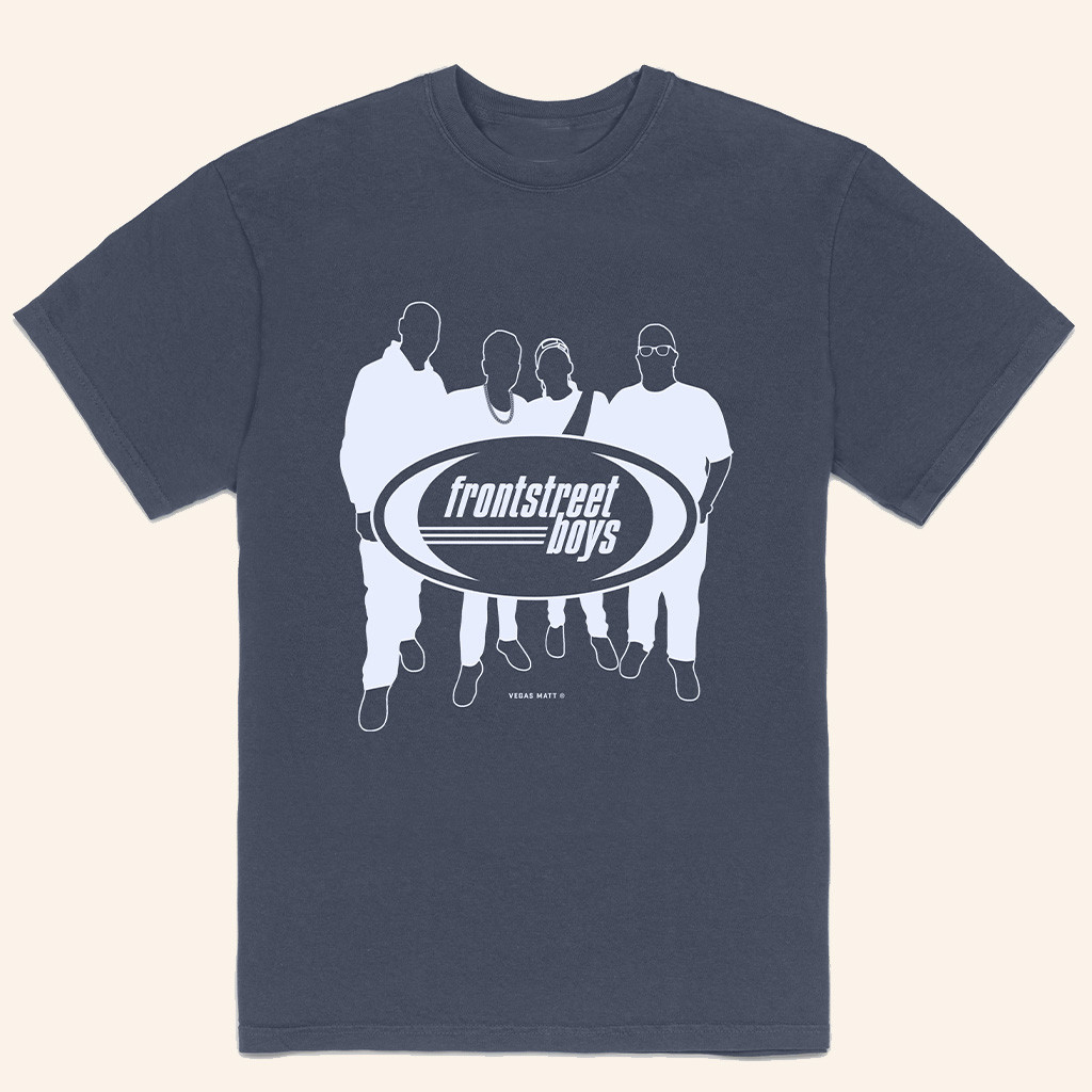 Vegas Matt Frontstreet Boys T-Shirt Gift Ideas For Him Her