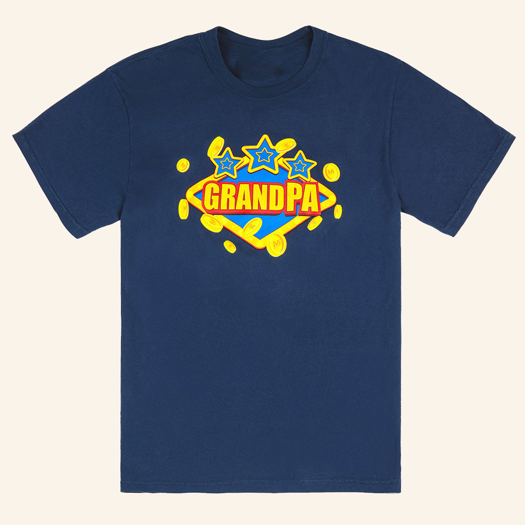 Vegas Matt Merch Grandpa T-Shirt Christmas Presents For Grandparents