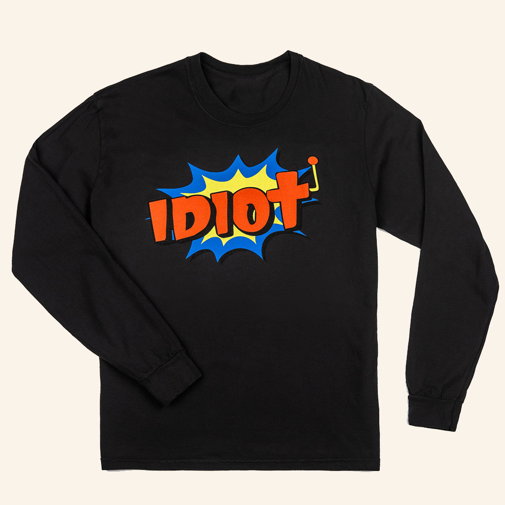 Vegas Matt Merch Idiot Long Sleeve Shirt Christmas Gift Ideas For Brother Vegas Matt Merch Idiot Long Sleeve Shirt Christmas Gift Ideas For Brother