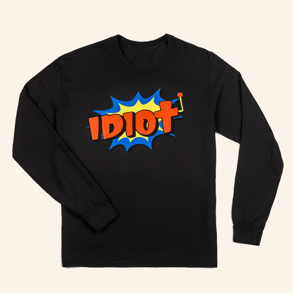 Vegas Matt Merch Idiot Long Sleeve T-Shirt Christmas Gifts For Him Vegas Matt Merch Idiot Long Sleeve T-Shirt Christmas Gifts For Him
