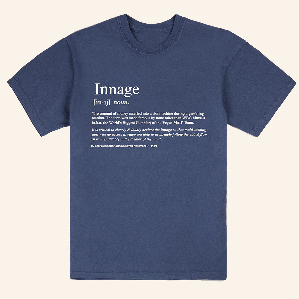 Vegas Matt Merch Innage Definition T-Shirt Great Christmas Gifts For Men Vegas Matt Merch Innage Definition T-Shirt Great Christmas Gifts For Men