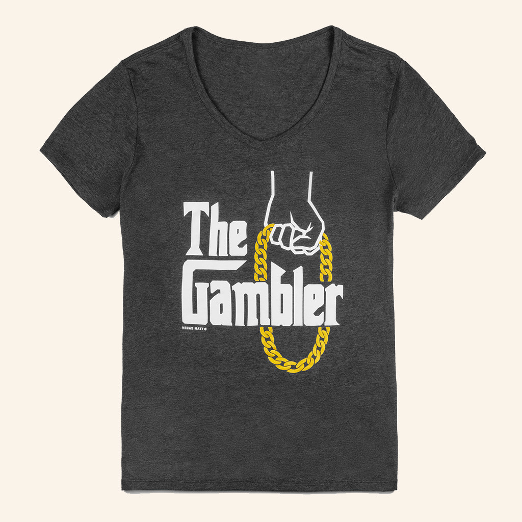 Vegas Matt Merch The Gamble V-Neck Shirt Wife Christmas Gift Ideas Vegas Matt Merch The Gamble V-Neck Shirt Wife Christmas Gift Ideas