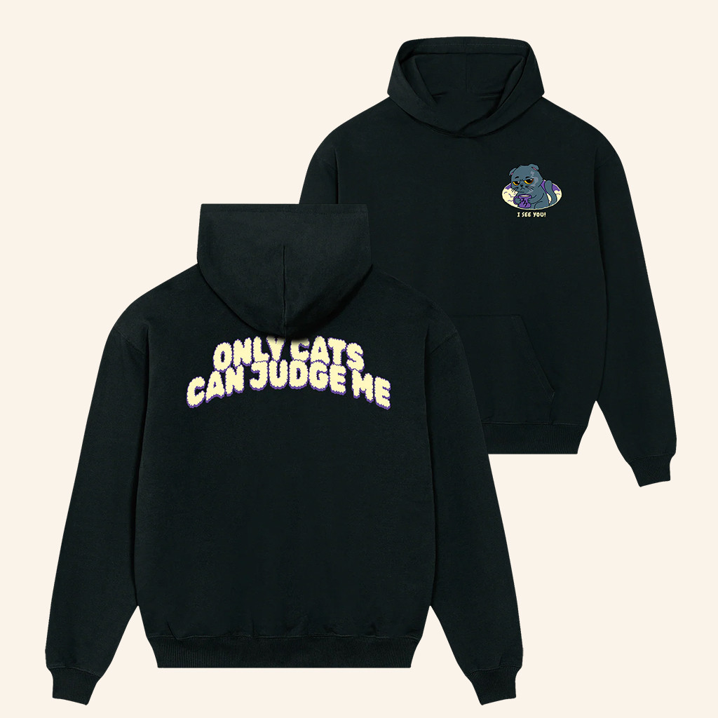 Vegetta777 Merch Only Cats Can Judge Me Hoodie Christmas Gift Ideas For Her Vegetta777 Merch Only Cats Can Judge Me Hoodie Christmas Gift Ideas For Her