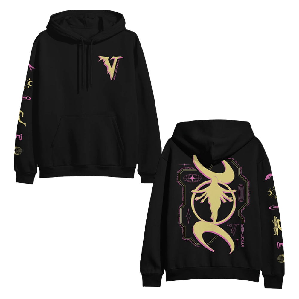 Veil Of Maya Merch 3d Shapes Black Hoodie Father's Day Gifts For Grandpa Veil Of Maya Merch 3d Shapes Black Hoodie Father's Day Gifts For Grandpa