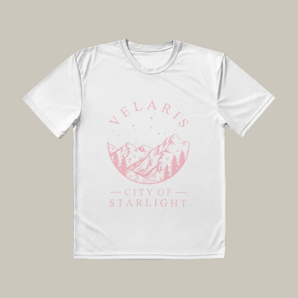 Velaris City Of Starlight ACOTAR Sarah J Maas T-Shirt Throne Of Glass Merch Present Idea