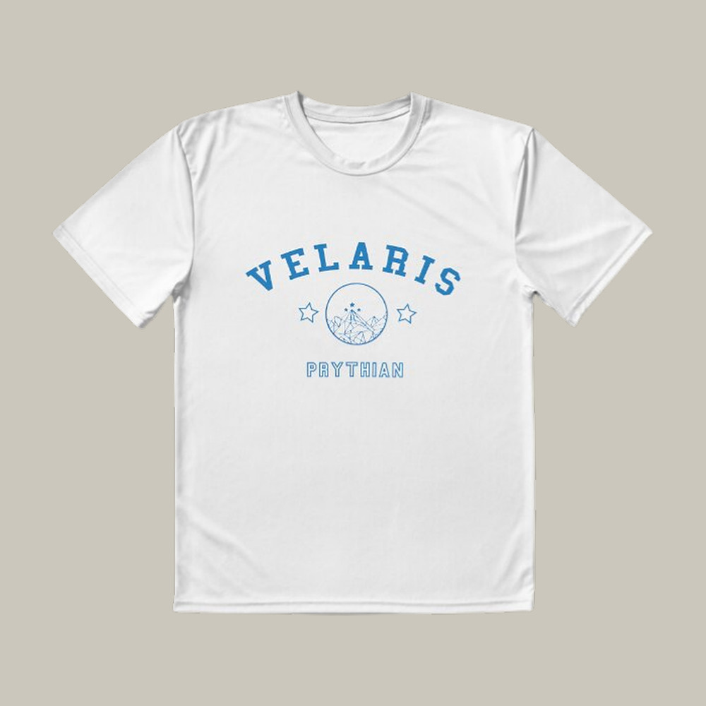 Velaris Prythian ACOTAR T-Shirt Romance Fantasy Themed Shirt Throne Of Glass Lover Gift
