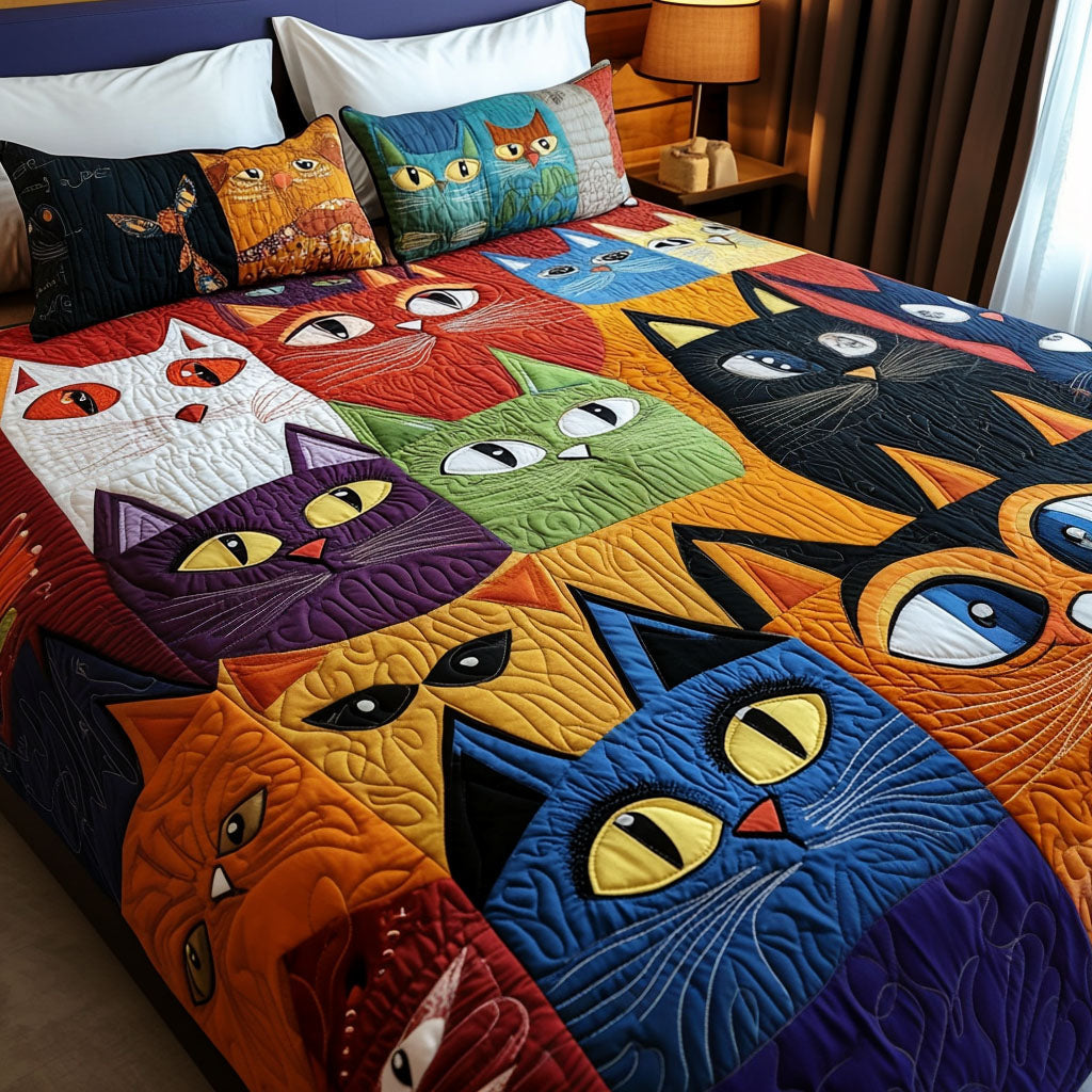 Velvet Paws Quilted Blanket Presents For Cat Lovers