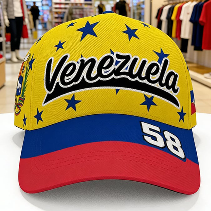 Venezuela 2026 WBC Champions 58 Hat World Baseball Classic Baseball Cap Gift For Him
