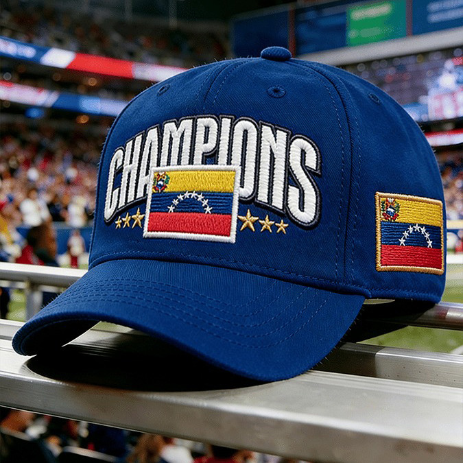 Venezuela 2026 WBC Champions Hat Baseball Fan Merch Gift For Game Day