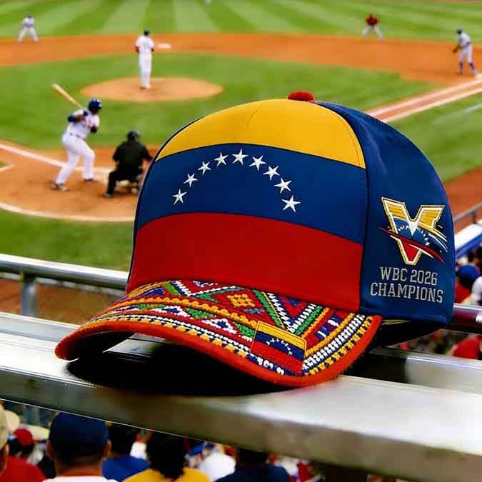 Venezuela 2026 WBC Champions Hat Baseball Game Day Cap Present Idea For Boyfriend