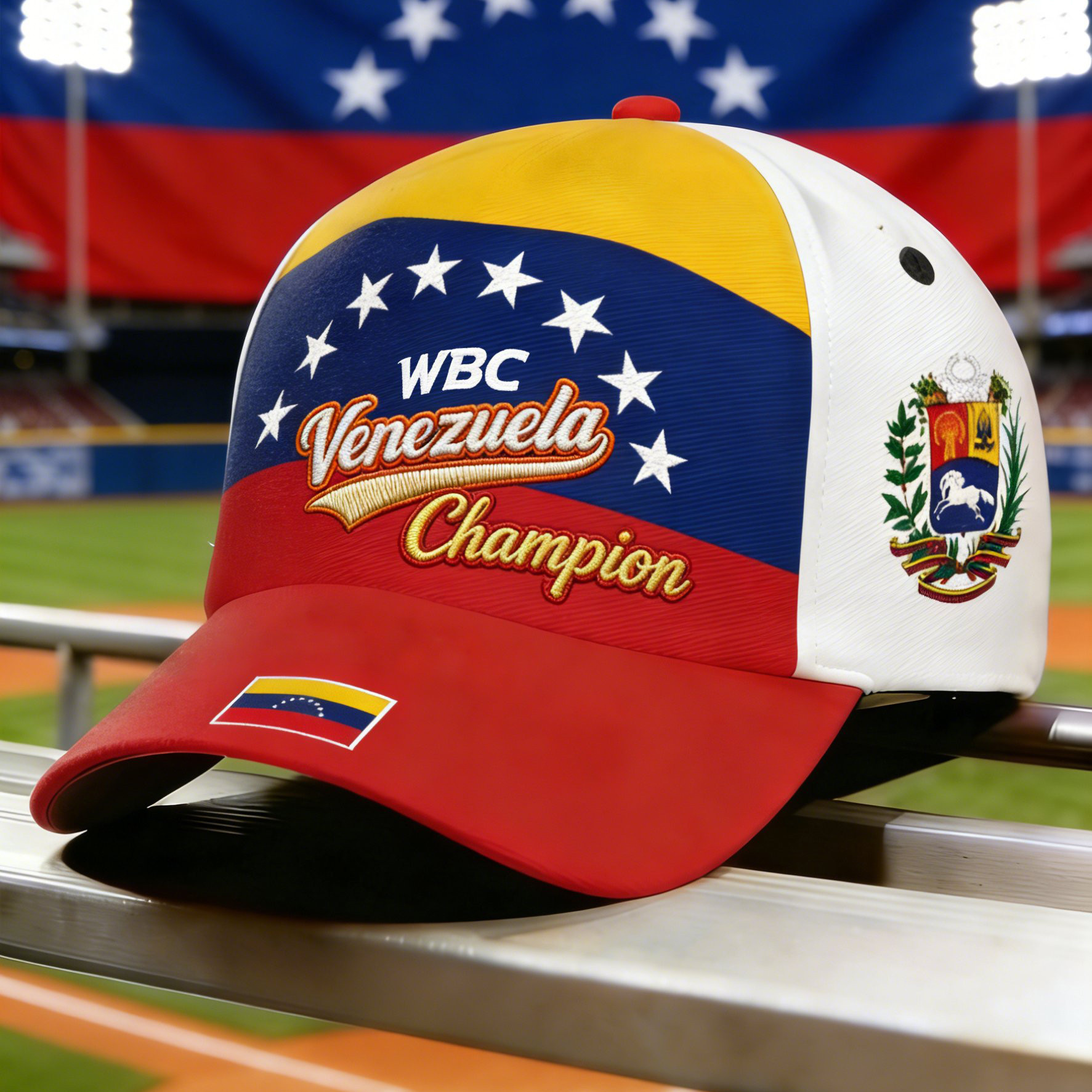Venezuela 2026 WBC Champions Hat Baseball Merch Unique Present For WBC Lovers