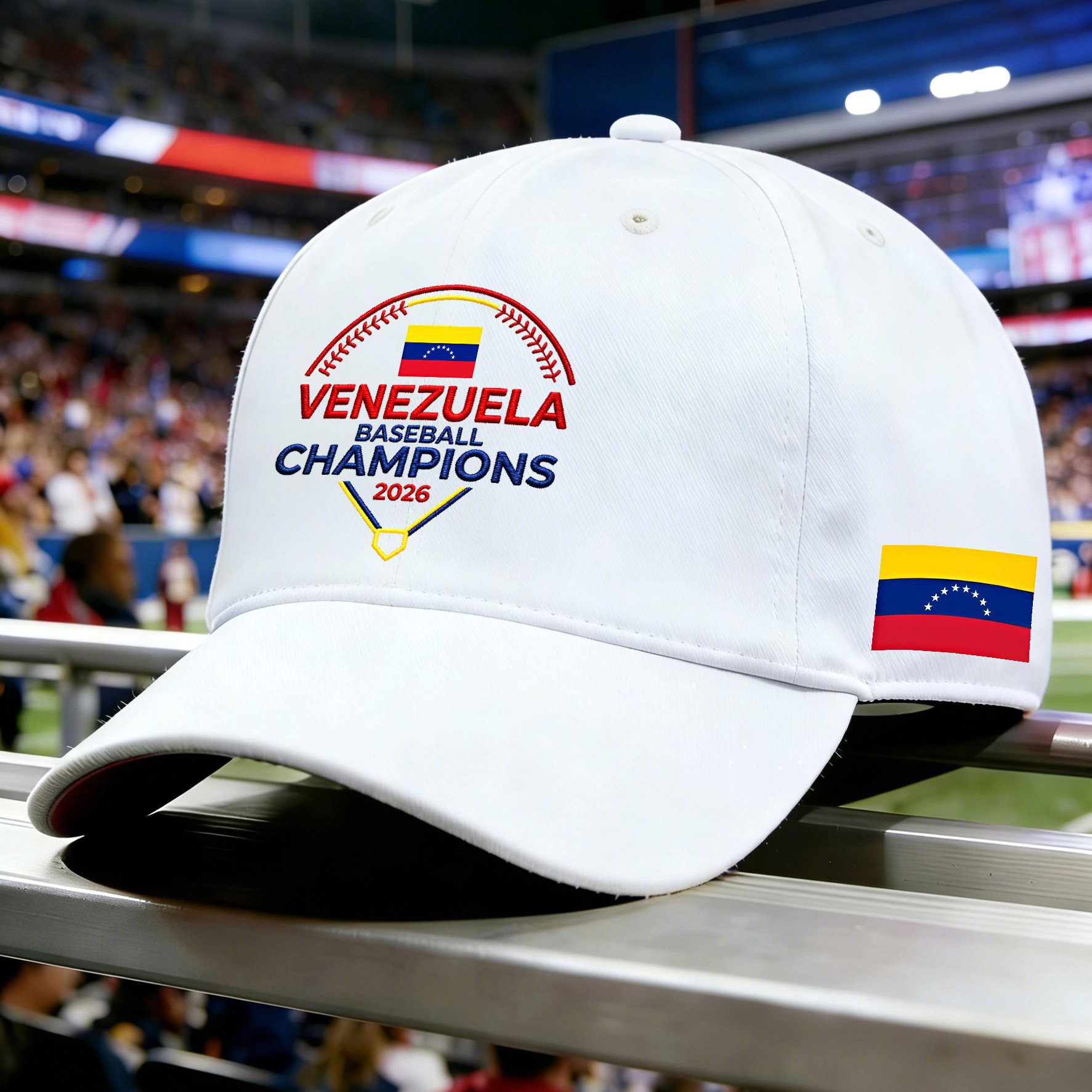Venezuela 2026 WBC Champions Hat Game Day Baseball Cap WBC Fan Gift