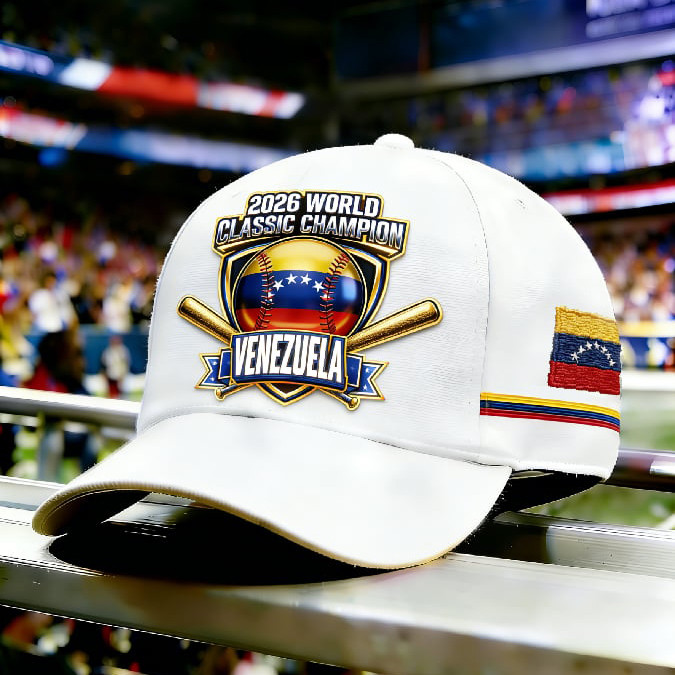 Venezuela 2026 WBC Champions Hat Game Day Baseball Cap WBC Lover Gift