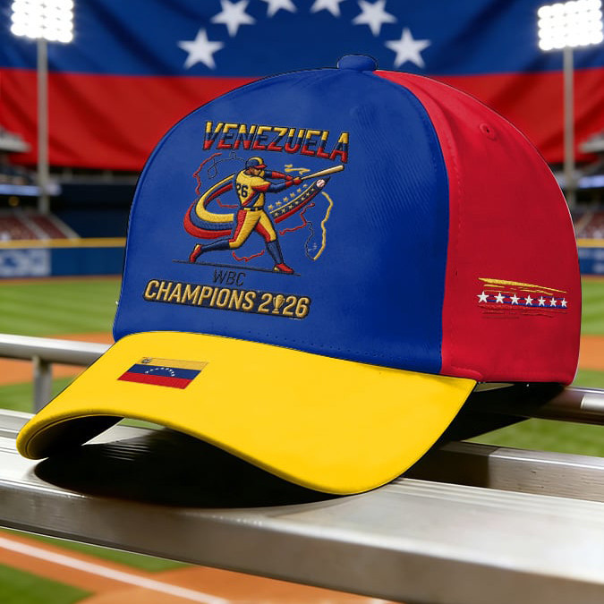 Venezuela 2026 WBC Champions Hat Game Day Cap Present For Huge Fans